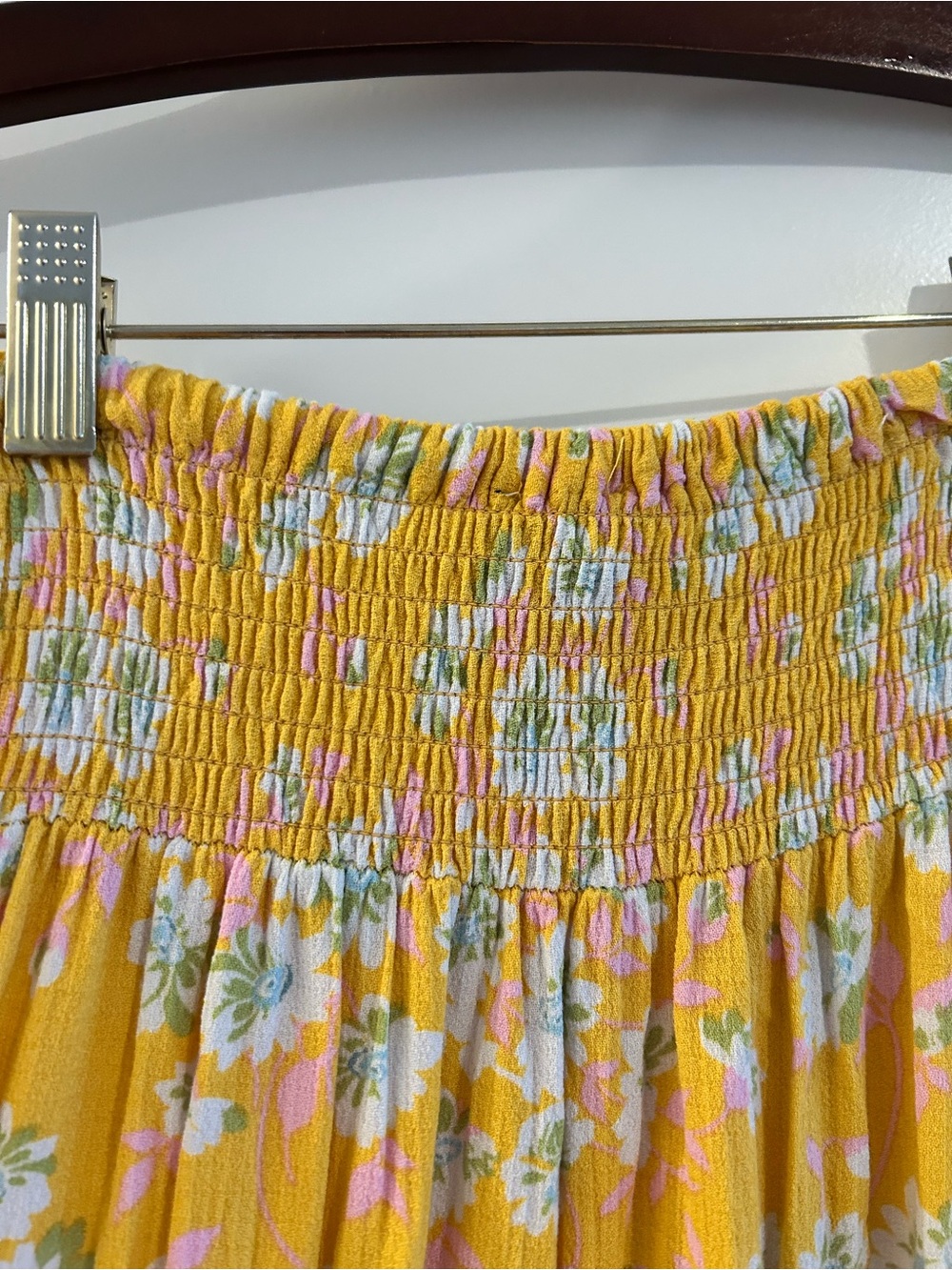 Rachel Zoe Yellow Floral Maxi Skirt - Picture 12 of 15